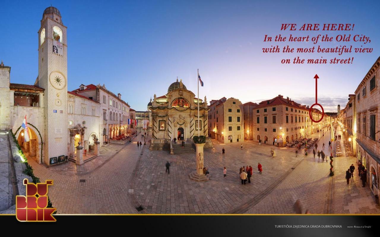 Apartment Stradun In The Heart Of Old City ดูบรอฟนิก ภายนอก รูปภาพ